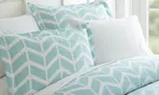 Merit Linens Premium 3 Piece Pattern Duvet Cover Set