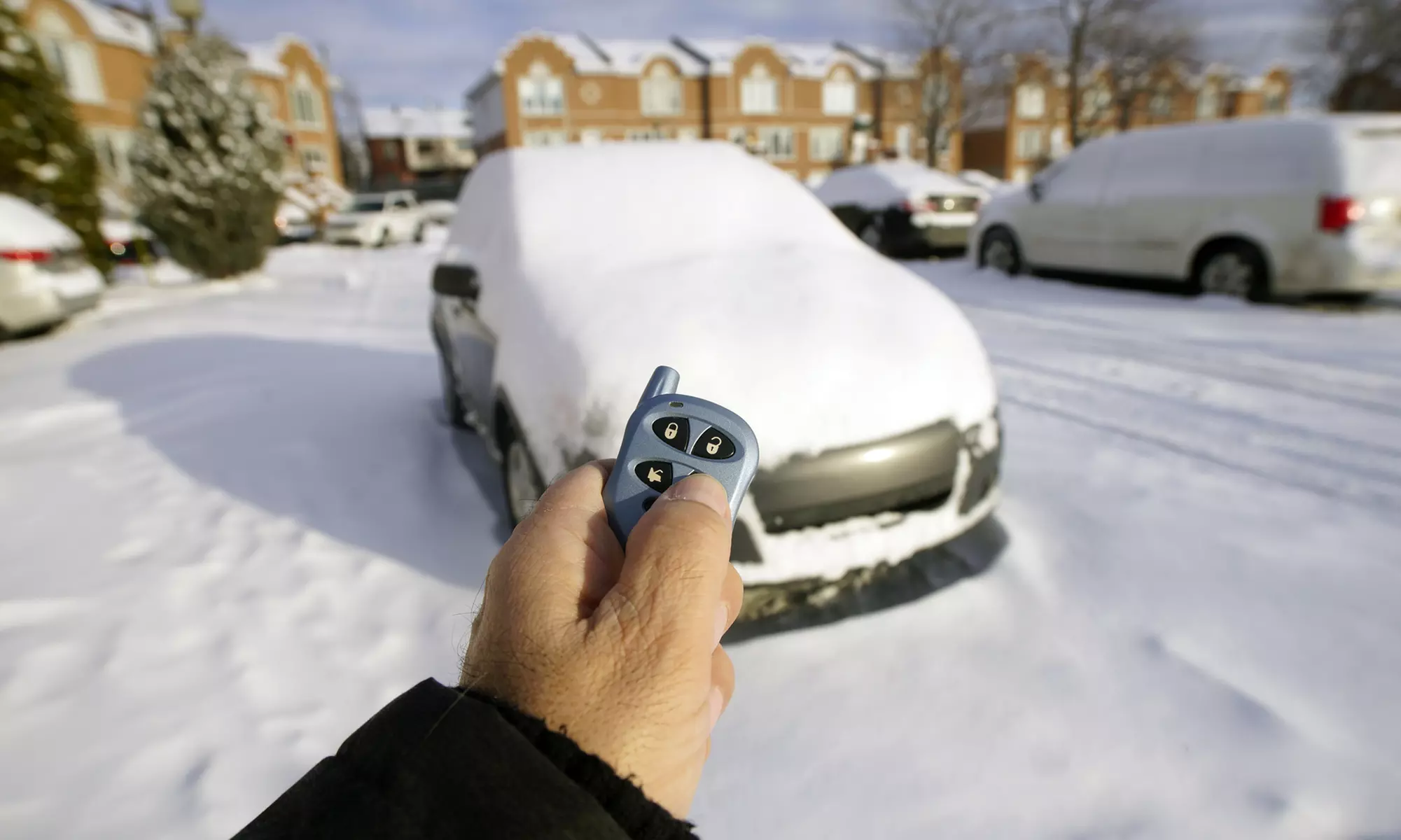 One or Two-Way Remote Starter with Keyless Entry, Bypass Module, and Installation (Up to 32% Off) - Primary Image