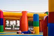 15 Ft Tropical Slide Rental with Optional Mickey Bounce Combo or 22 Ft Flamin' Wave Rental (Up to 41% Off) - Second Medium