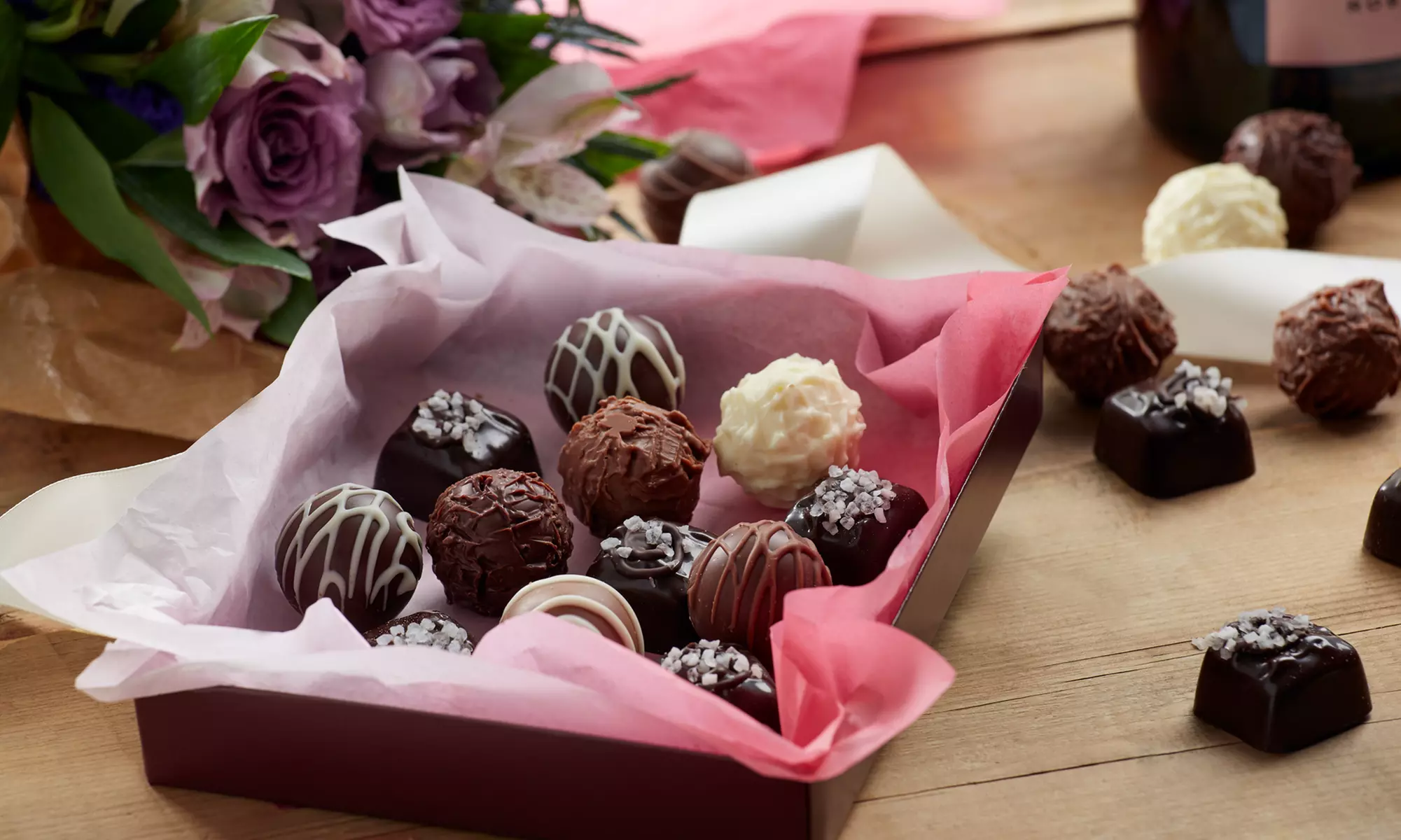 Deluxe Chocolate Making Experience for Two People at Into the Blue