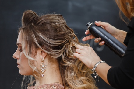 Haircut + shampoo + Blow dry - DS hair and nail LLC