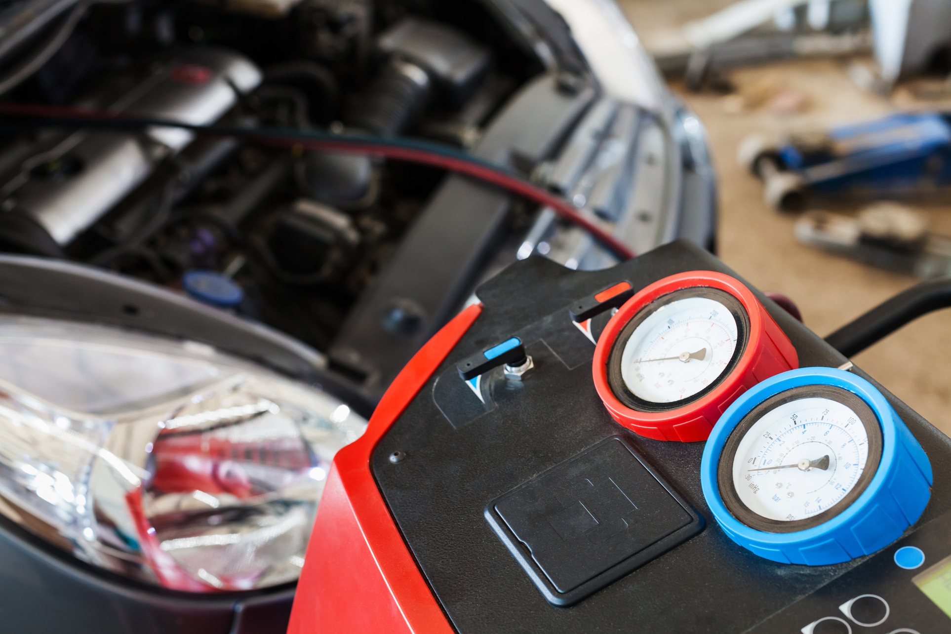 Quick and Efficient A/C System Inspection, Flush, and A/C Recharge