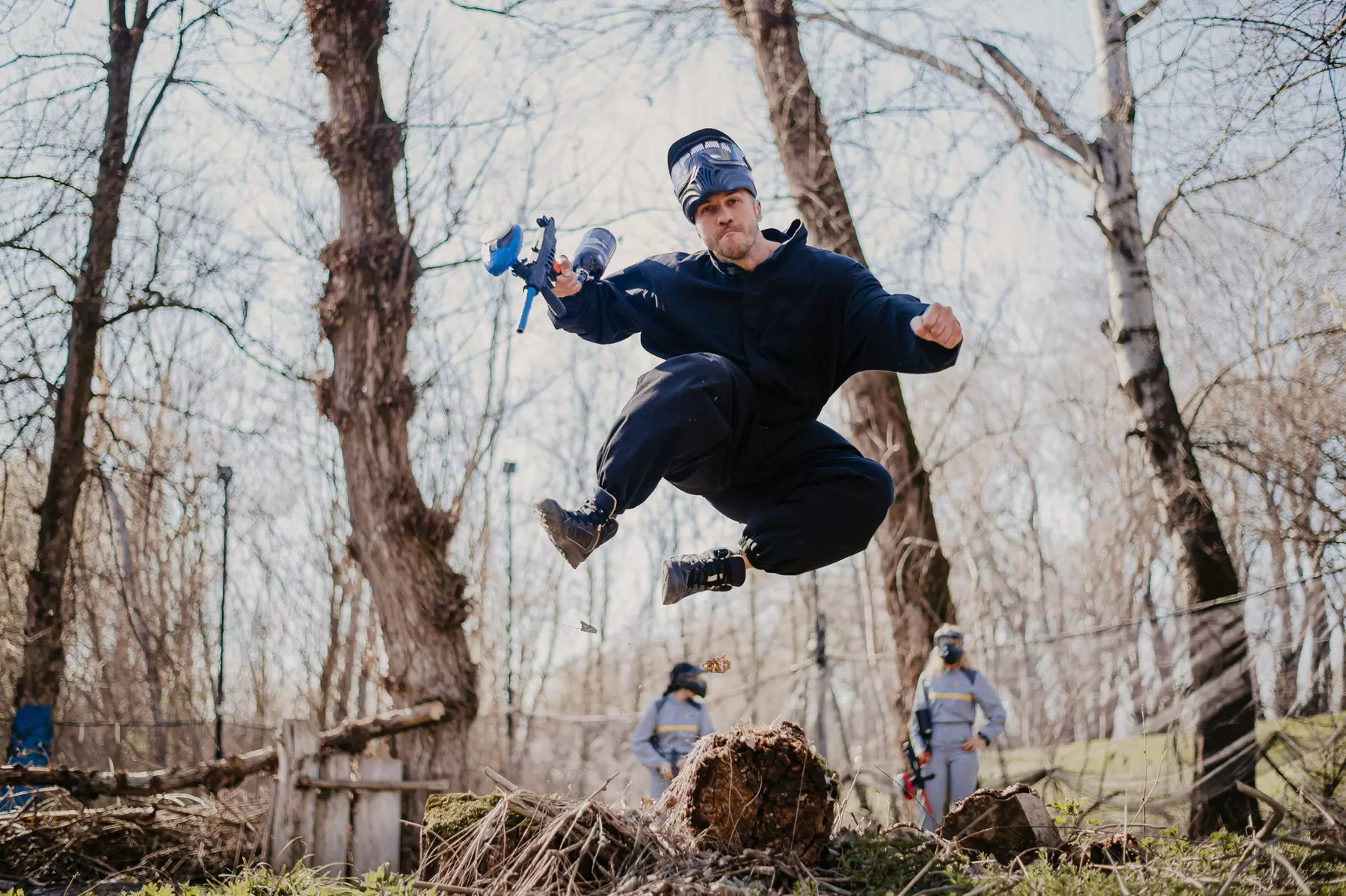 Paintball Adventure: Full or Half-Day Session for Groups