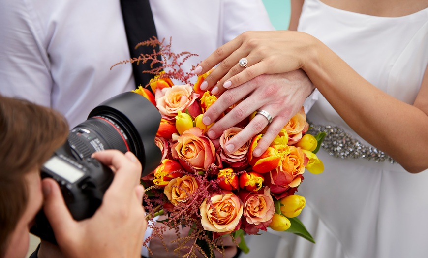 Image 1: Capture Wedding Photography Ceremony with Optional Preparation!