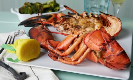 Voor 1 persoon: 2-gangen diner of lunch met een hele kreeft - Sensai