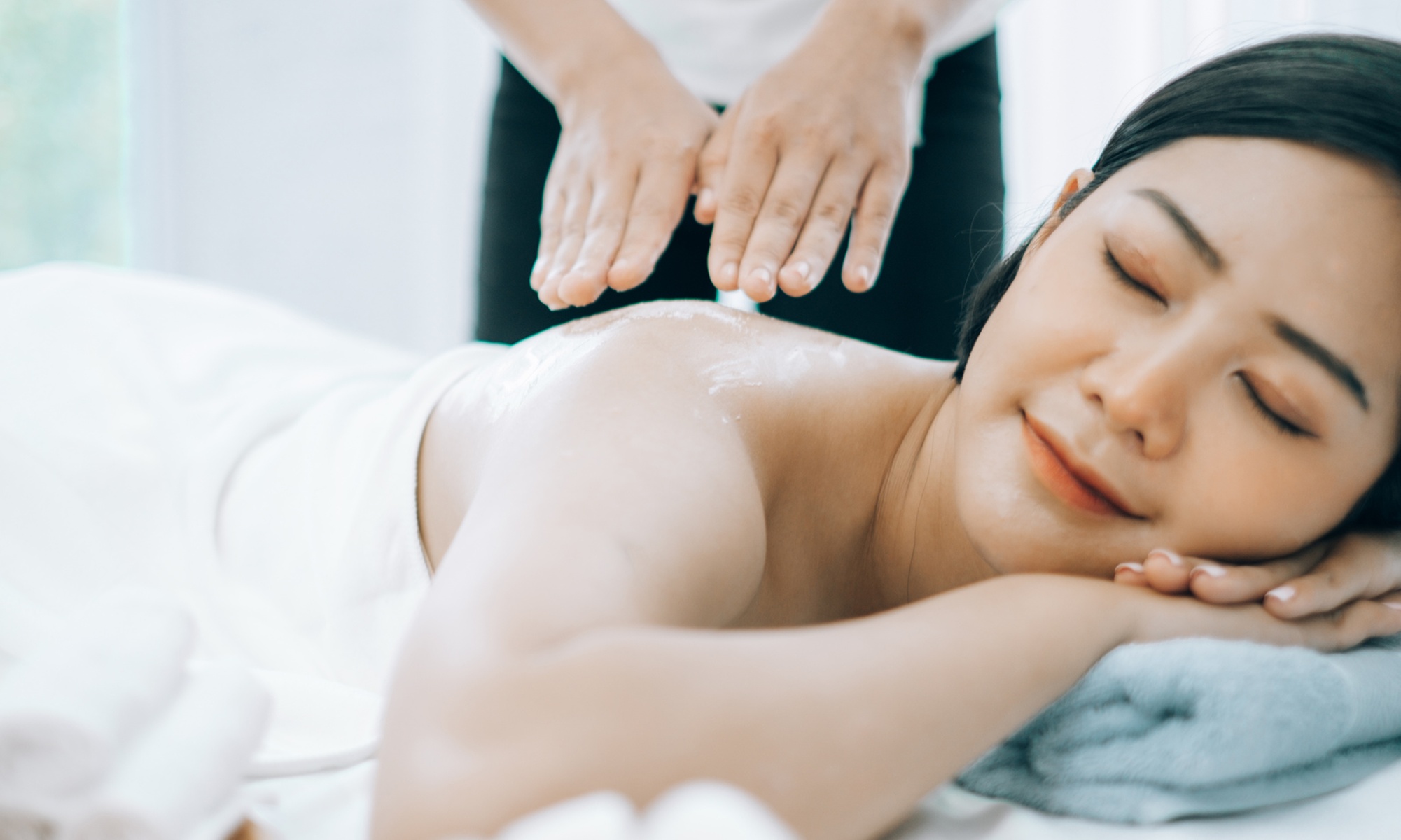 One or Couples 90 Min Pampering Package w/ Massage, Reflexology & More