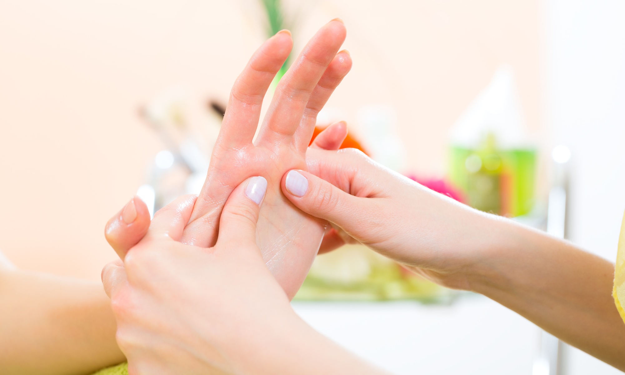 Gelish/Classic Mani-Pedi, Hairstyle, or Anti Hairfall or Anti Dandruff