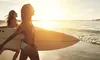 45-Minute Beginner Group Surfing Class for One or Two People at SURFS UP NY Up To  39% Off