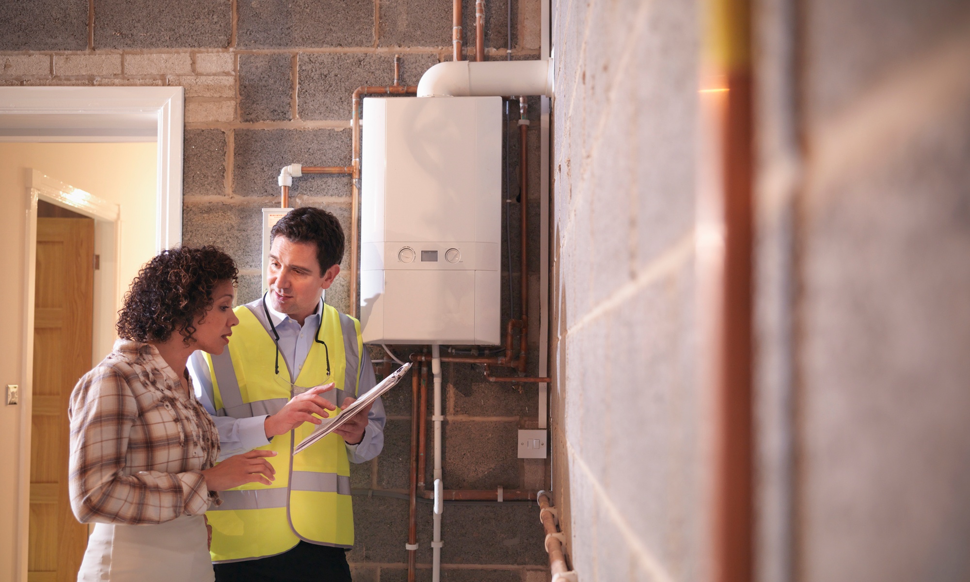 Révision et entretien chaudière avec Sanichauffe