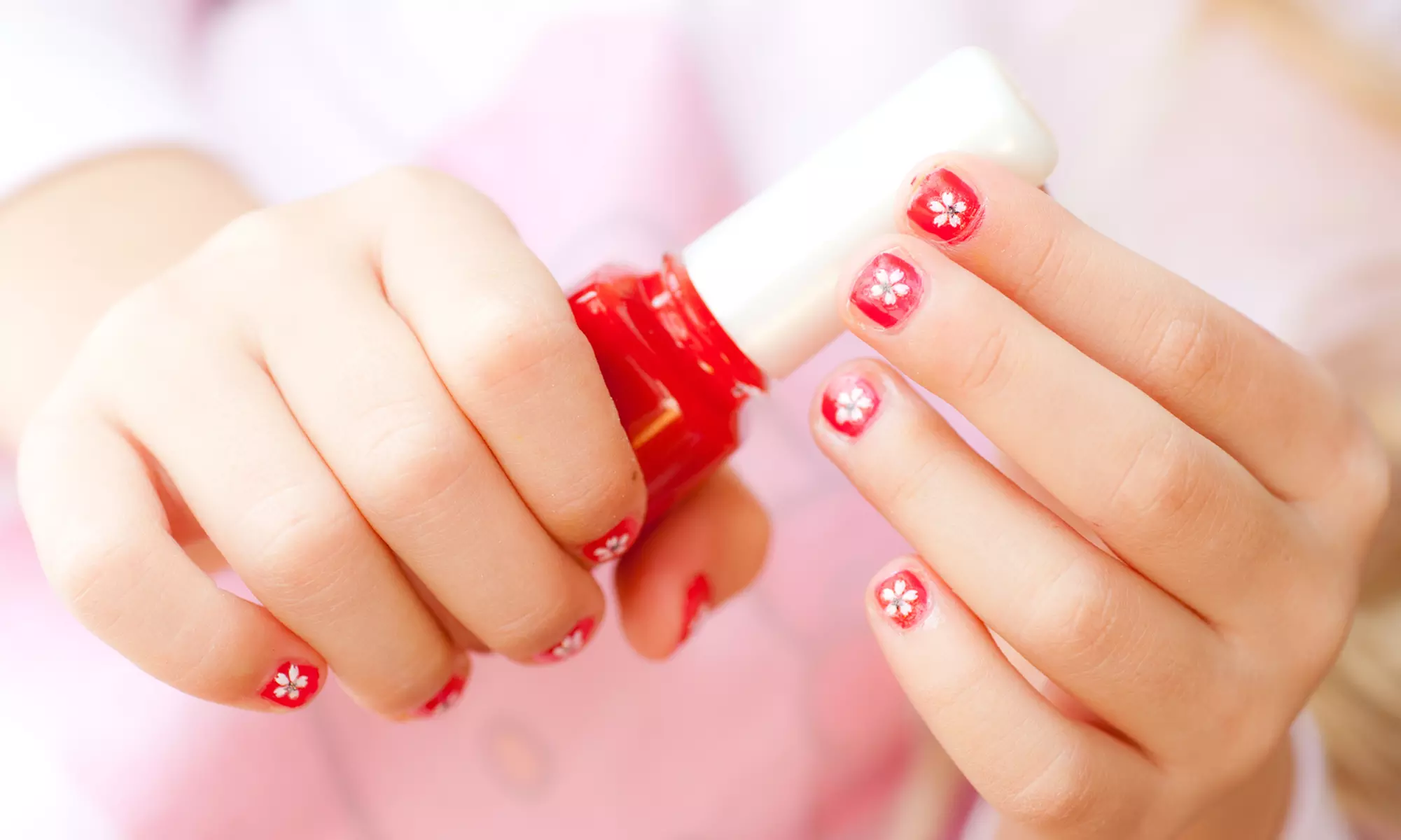 Super Long-Lasting Gel Manicure or Gel Builder + Two Free Spring Nail Designs - Primary Image