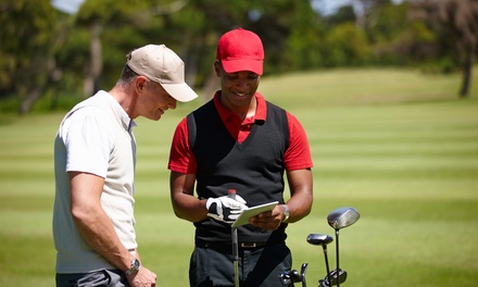 One - 60 minute Golf Lesson with  with a copy of “Your Yardage Book” - DAS Golf Lessons