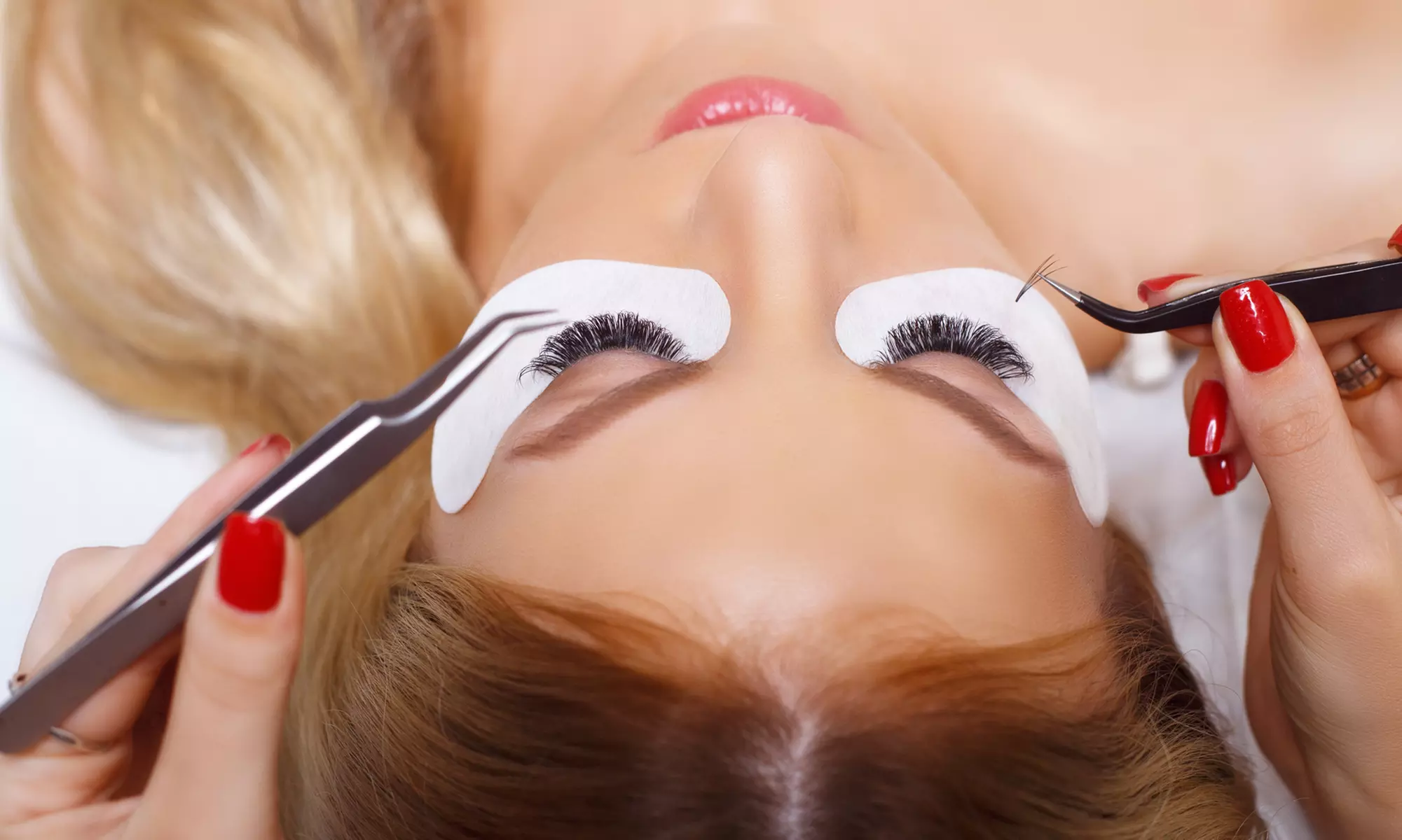 Full Set of Eyelash Extensions at Wink’d by Chi. Five Options Available. - Primary Image
