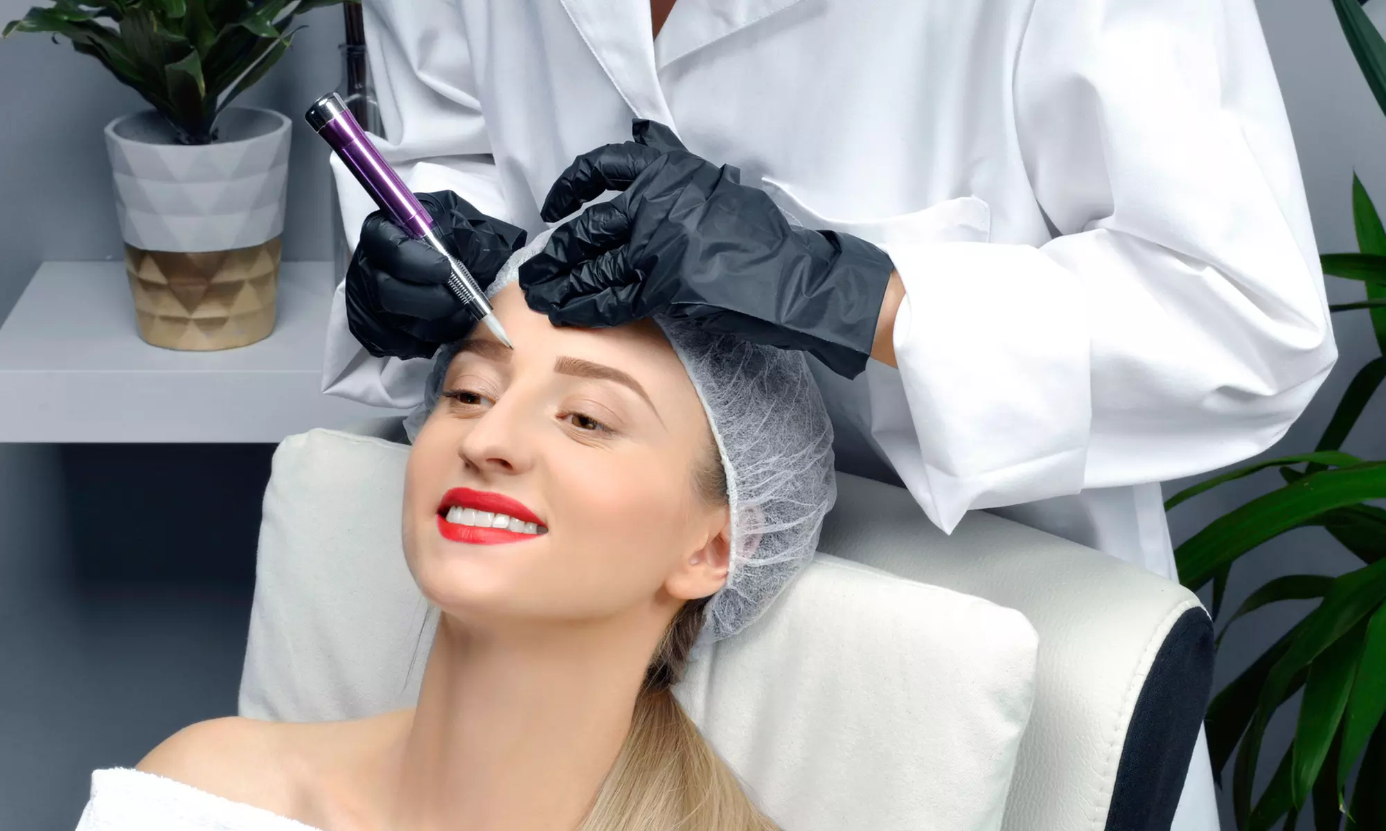 Up to 48% Off on Makeup - Permanent at Pink lady’s glowing - Primary Image