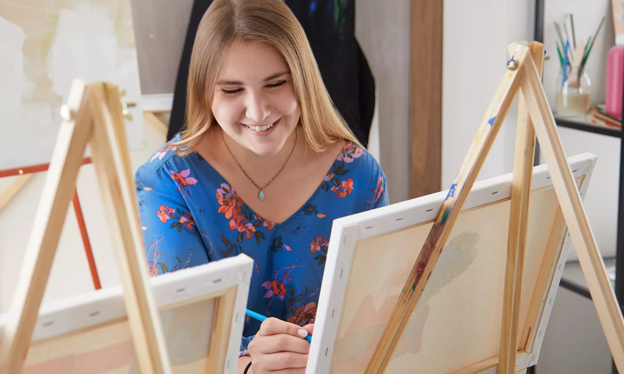 Painting Class for One, Two, or Four at Paint And Puff Class (Up to 55% Off) - Primary Image