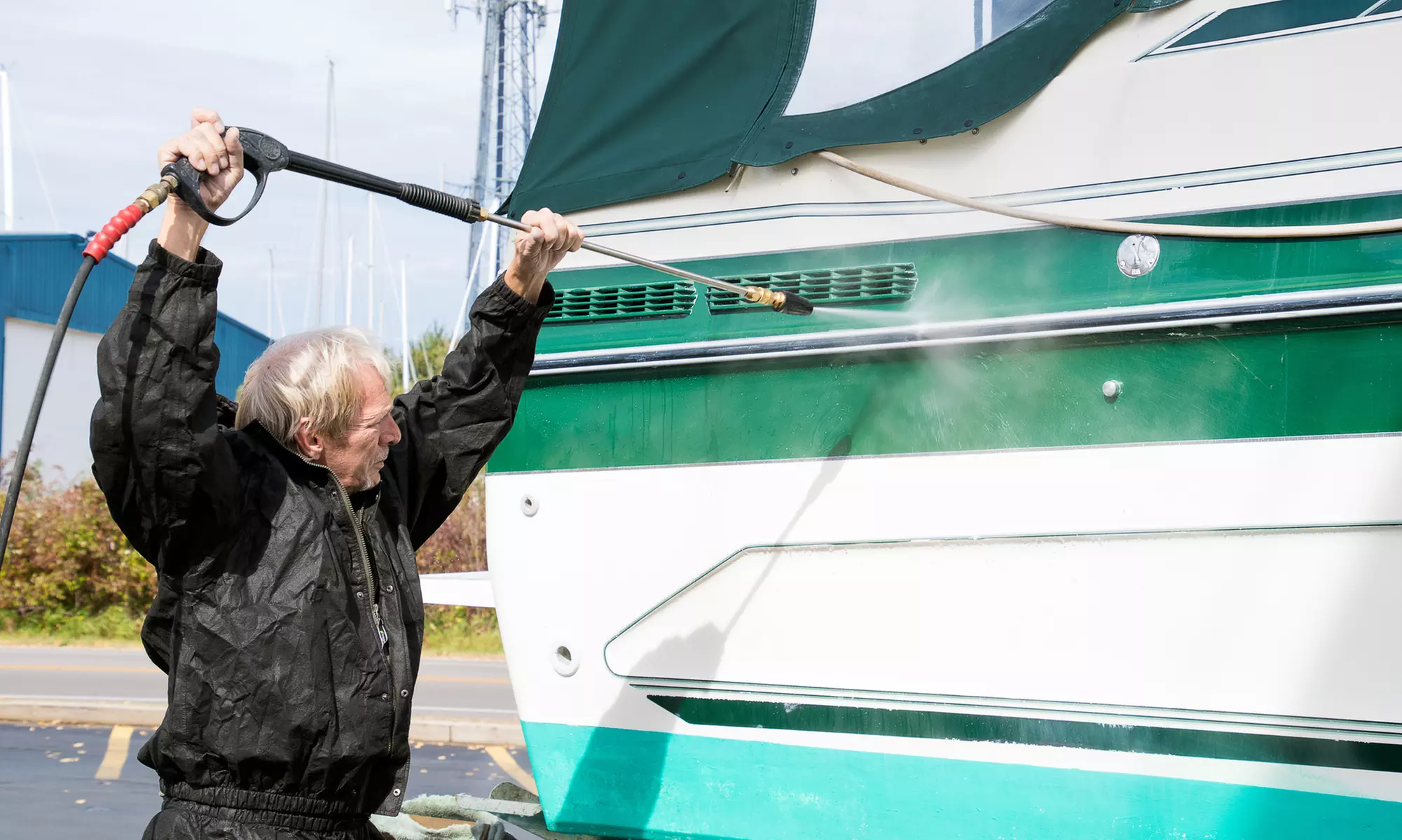 Transform Your Porch Entrance with Power Wash up to 100 Sq. Ft. Area from A&G Home Renovations (Up to 20% Off) - Primary Image
