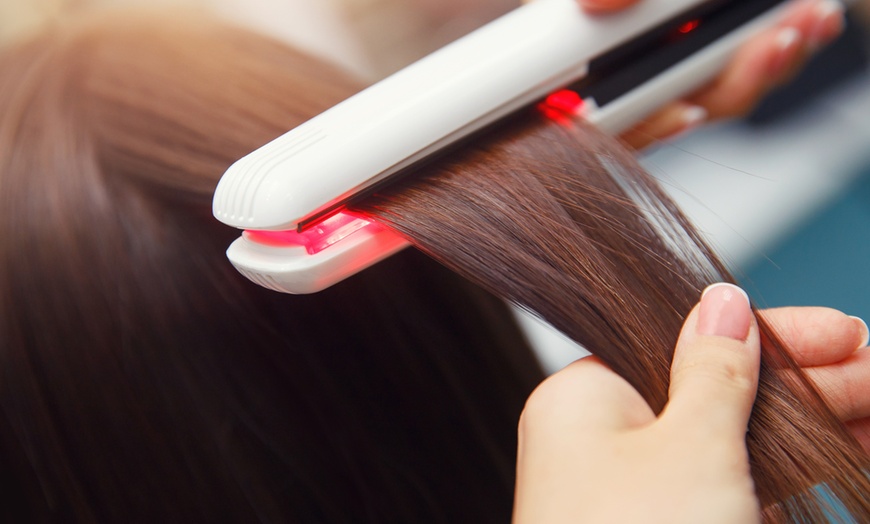 Image 1: Get Sleek Hair: Keratin Treatment w/ Optional Haircut, Wash & Blow-Dry