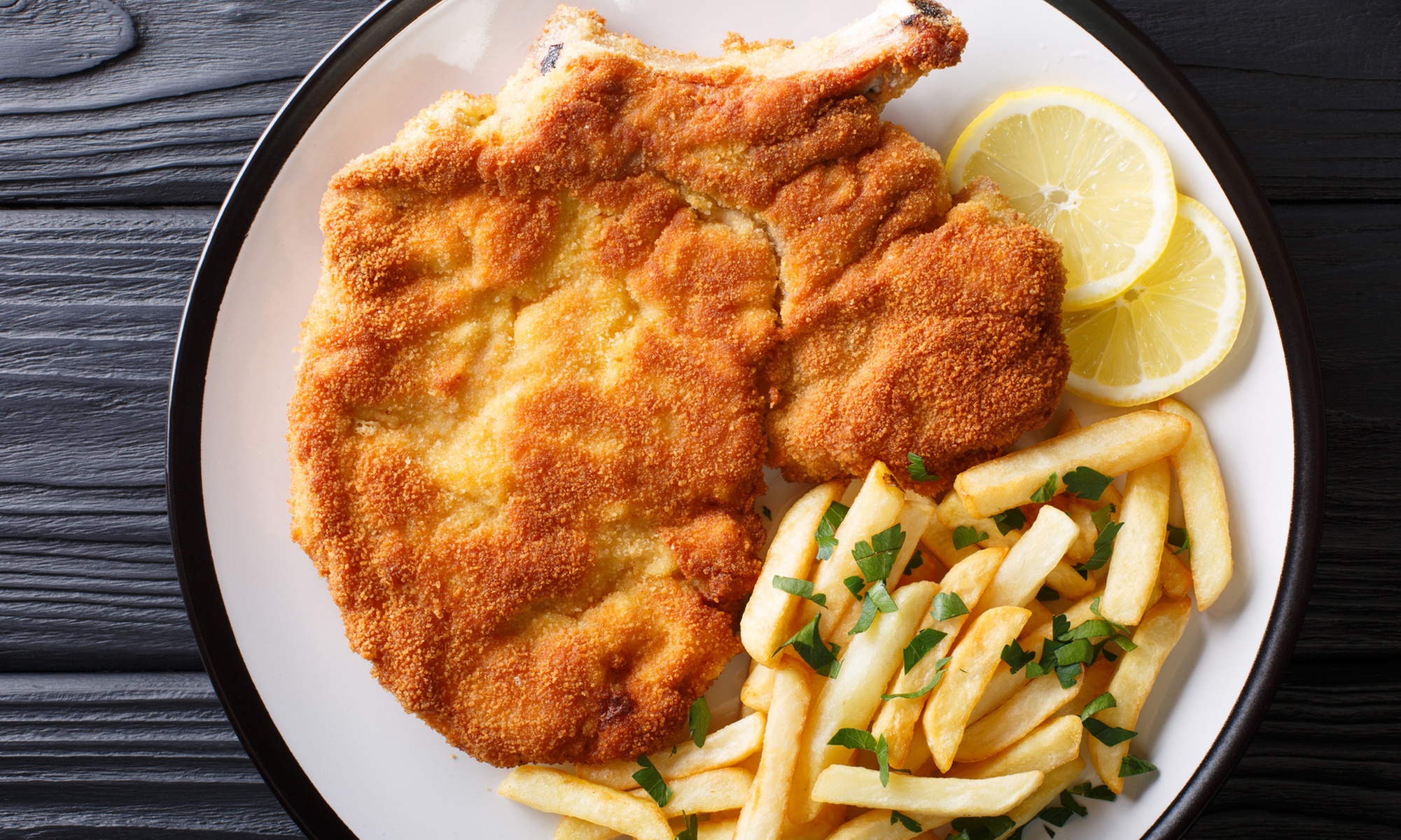 3-Gänge-Menü mit Schnitzel für 1 bis 4 Personen