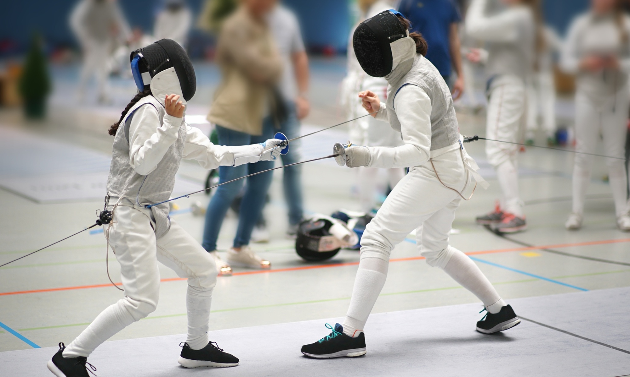 One Intro Fencing Group Class for One or Two Children