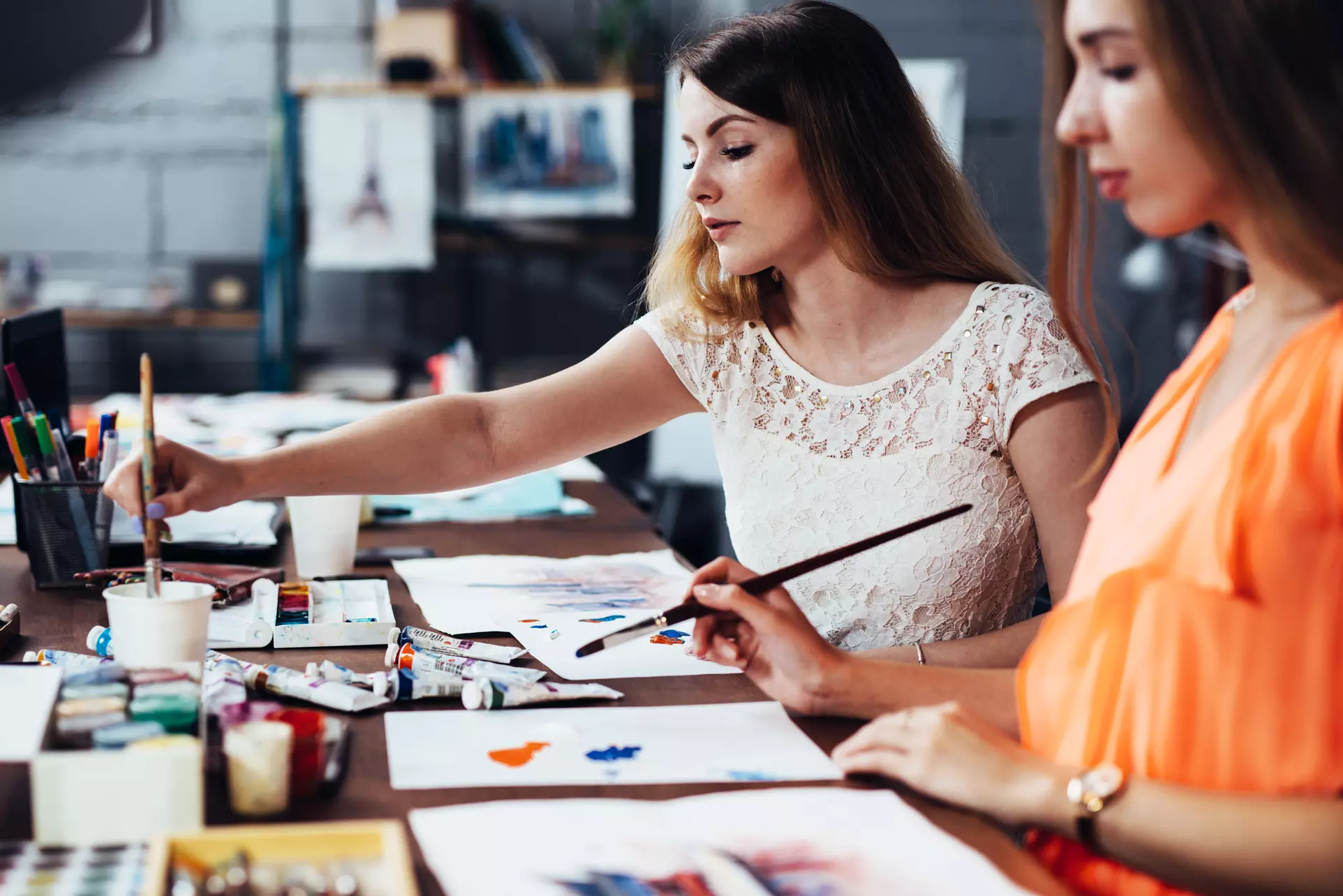 Watercolor Painting Class for One, Two or Four with Supplies at Color Cocktail Factory (Up to 63% Off)  - Primary Image