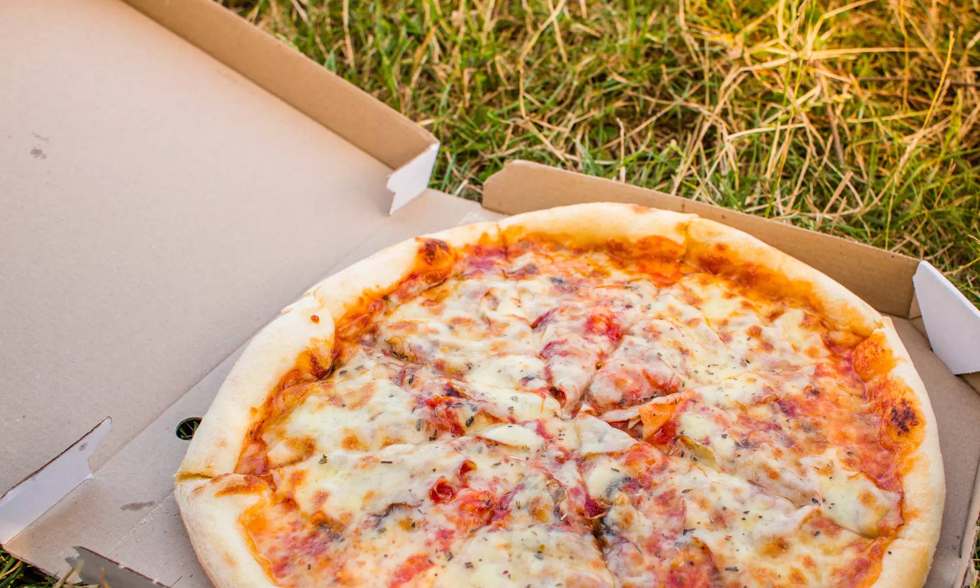 Savor Large Hand-Tossed Pizzas with 3 Toppings & Flavorful Buffalo Wings (Up to 46% Off)