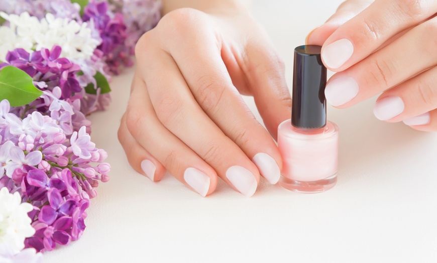 Image 1: Manicure and Pedicure