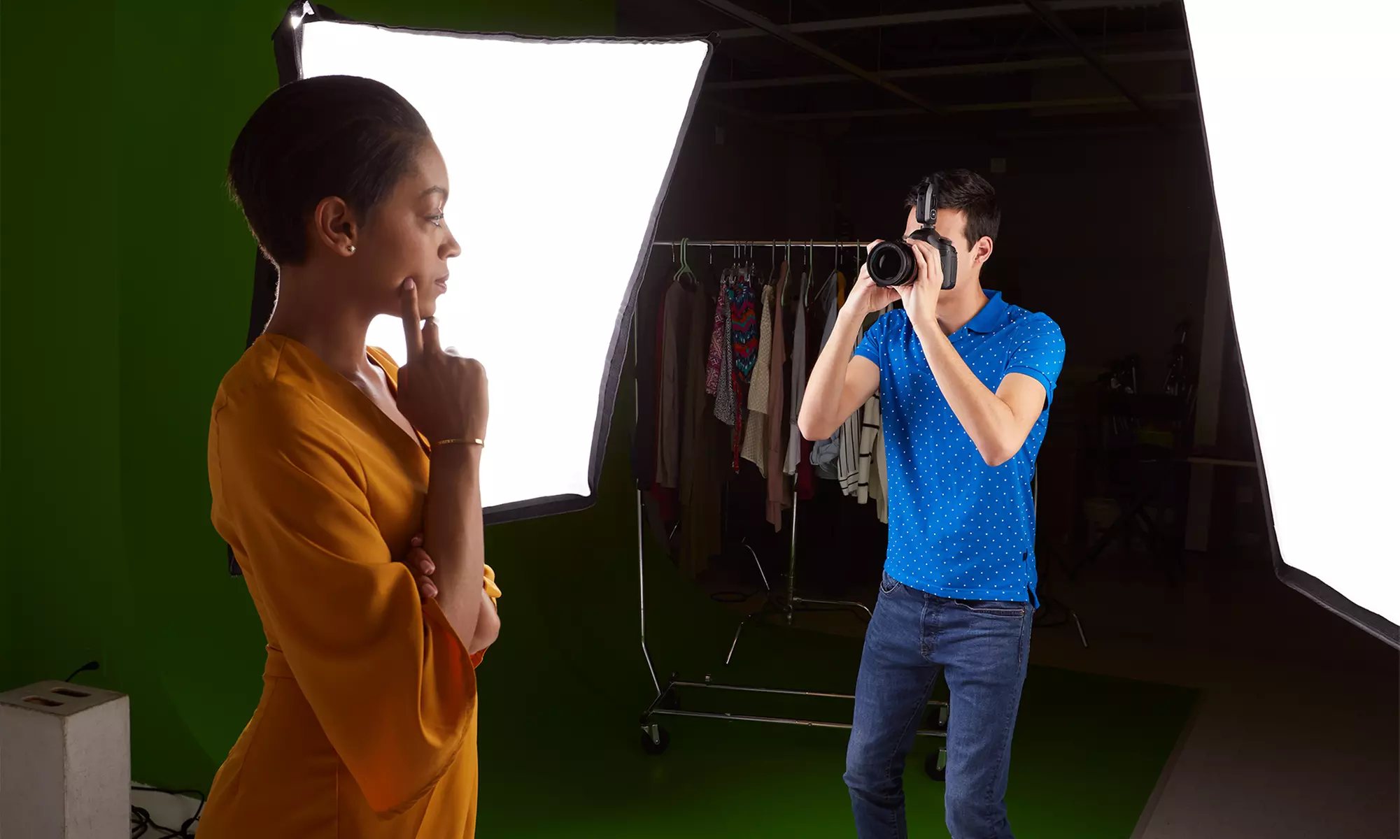 Experience Macro Headshots' Studio Photo Shoot with up to 50% off on various retouched headshot options. - Primary Image