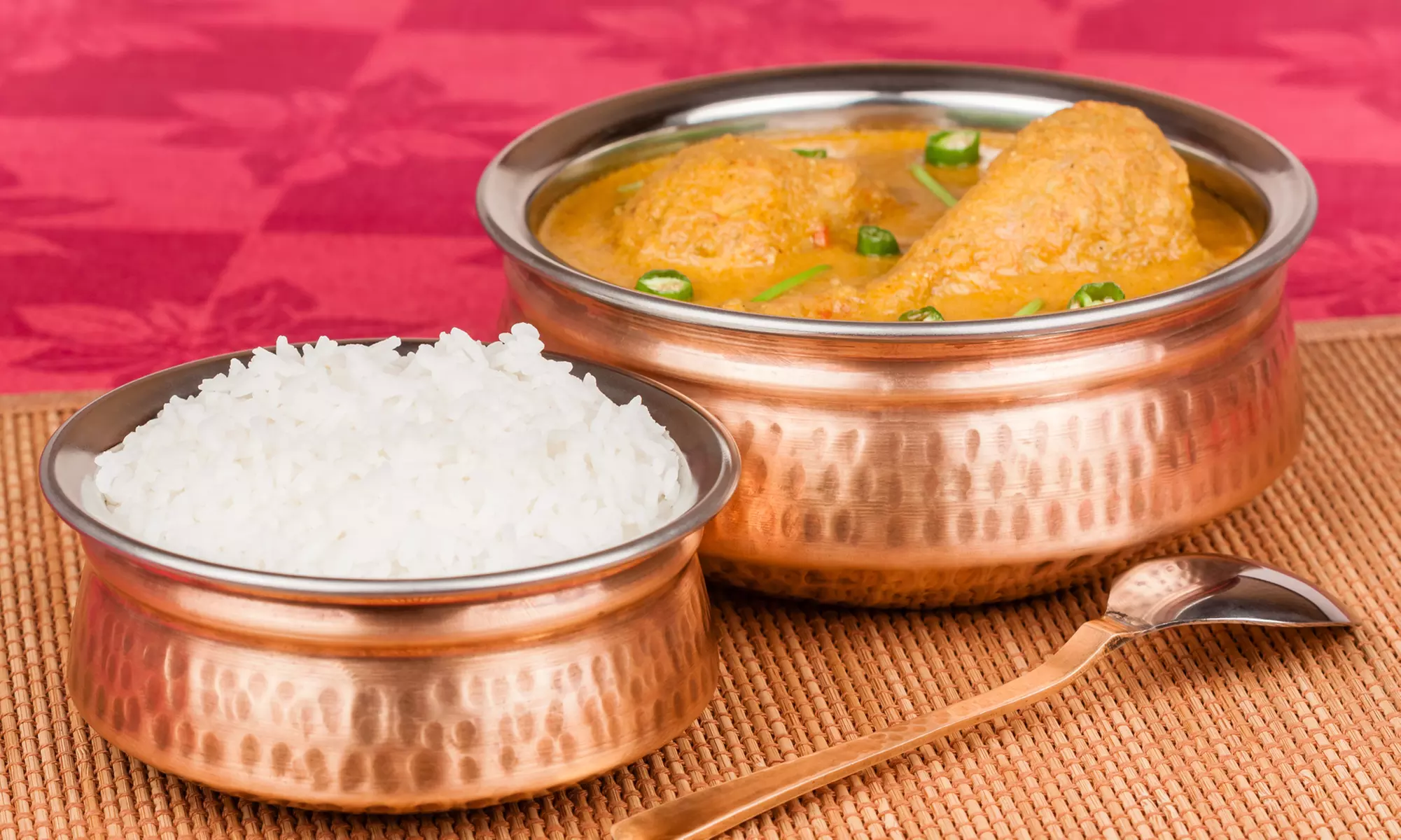 Enjoy a 3-Course Indian Feast with Rice and Naan Offered For 1, 2, 3, or 4 People at DESI SQUARE - Primary Image