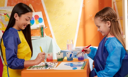 2-Hour Kids’ Birthday Canvas Paint Party at Your Place - For Up to 15 Guests - Paint Party 4 Fun