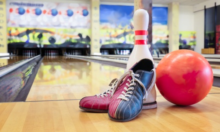 2-Hours of Bowling + Shoes + Food & Drinks – For Up to 5 People - Towne Bowling Academy - Albany 