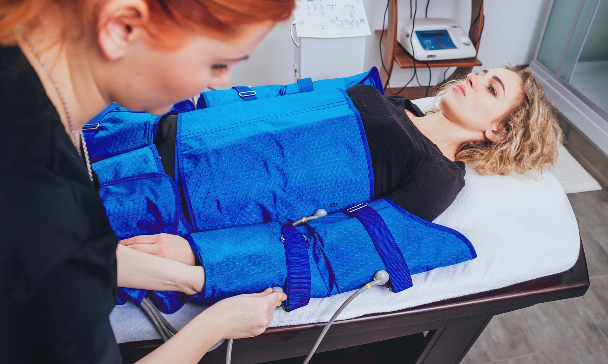 Presoterapia: 4 u 8 sesiones de 30 minutos para una persona