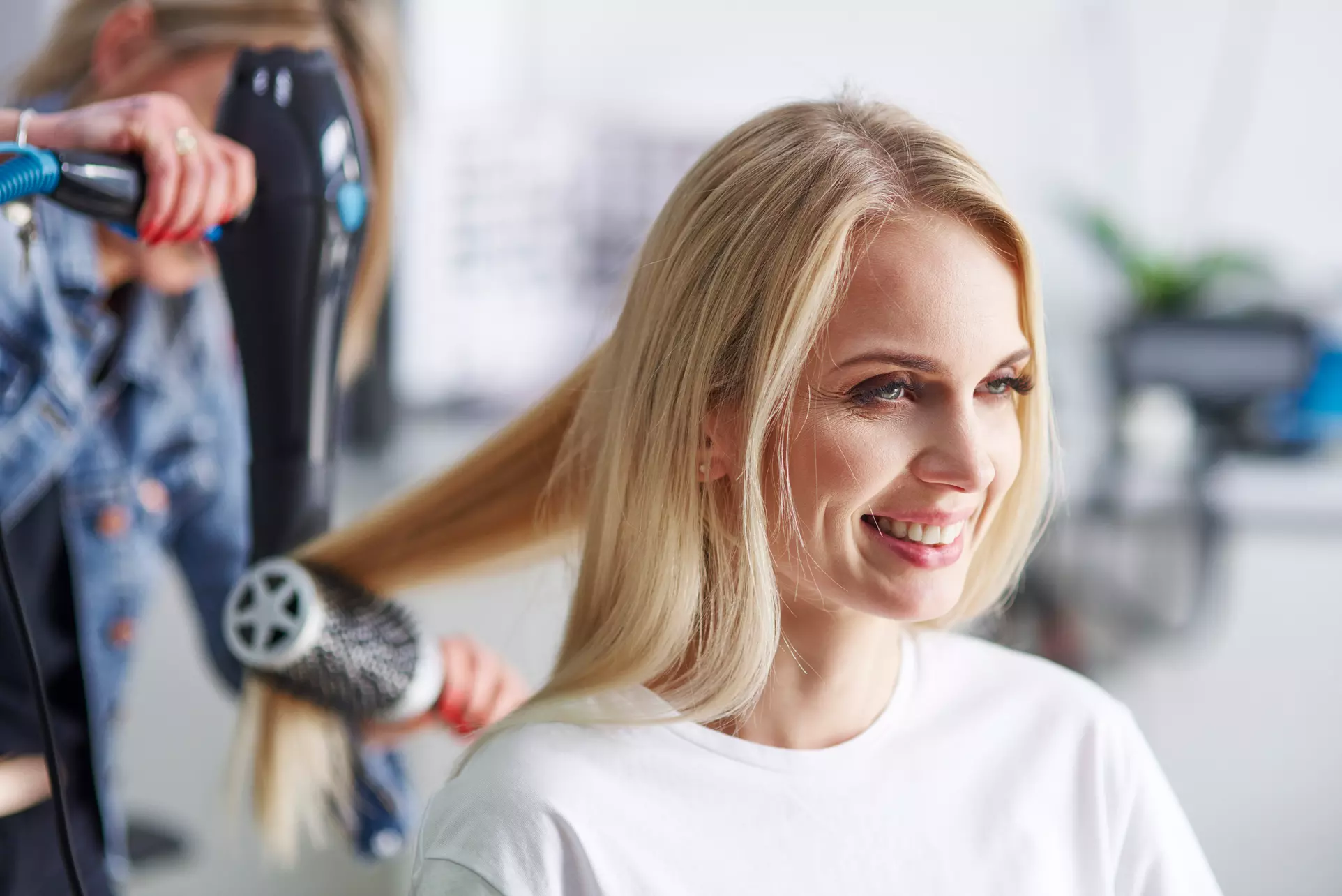 Haircut with Partial or Full Highlights or Blow-Dry and Balayage at Salon 745 (Up to 64% Off) - Primary Image