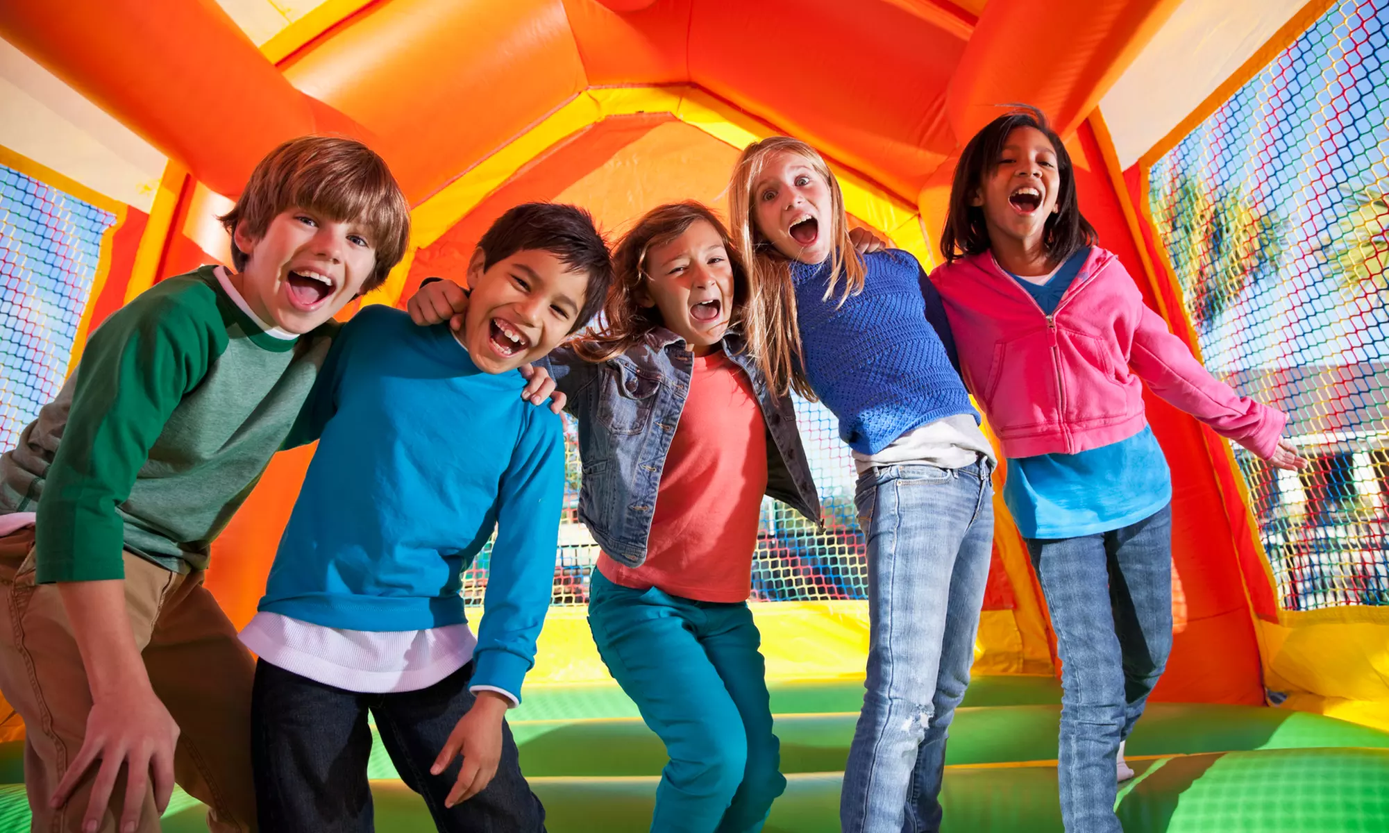 Inflatable Pass or Birthday Party Package at Kids Zone by Dsm Inflatables (Up to 33% Off). 7 Options Available. - Primary Image