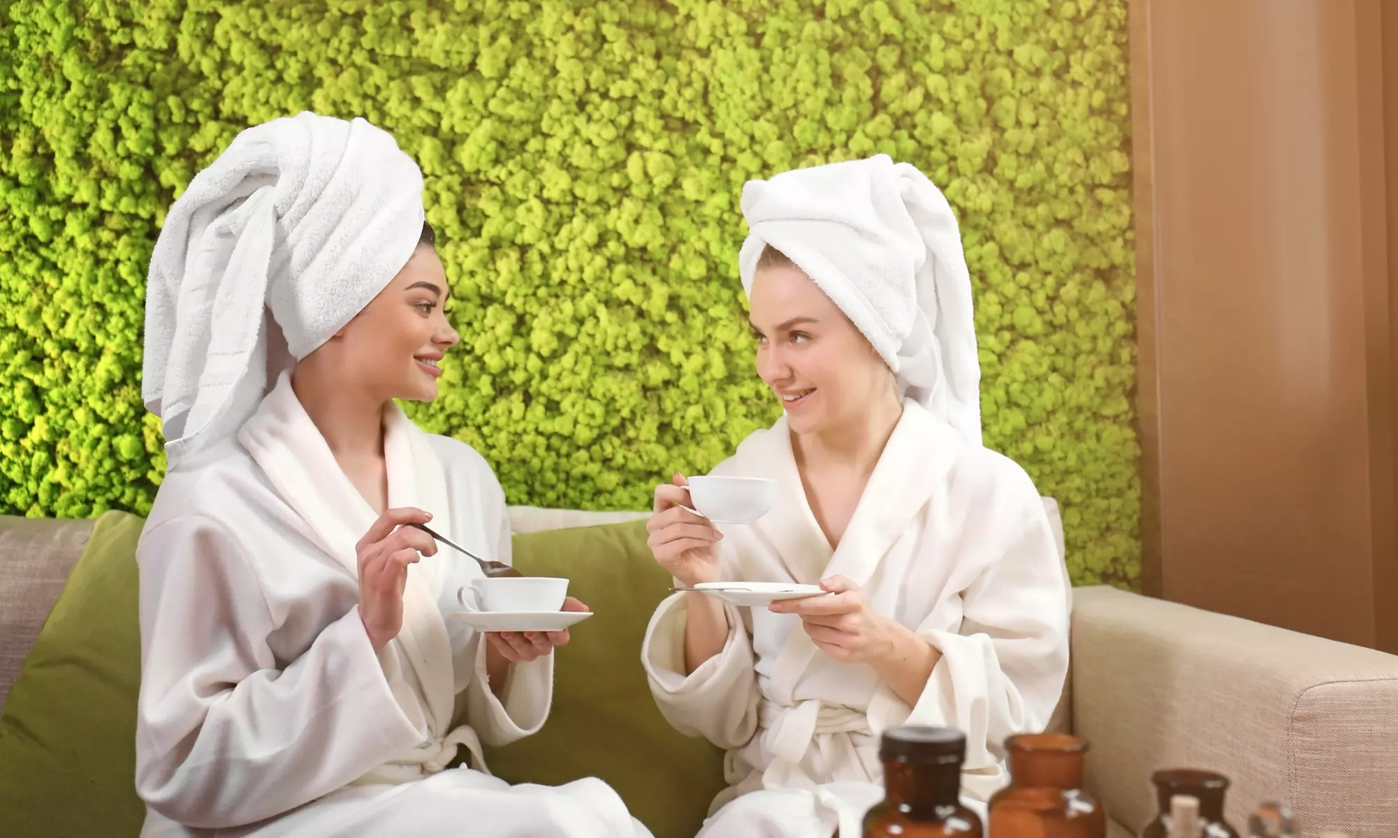 One, Two, or Three 60-Minute Lymphatic Massage Sessions and Herbal Tea