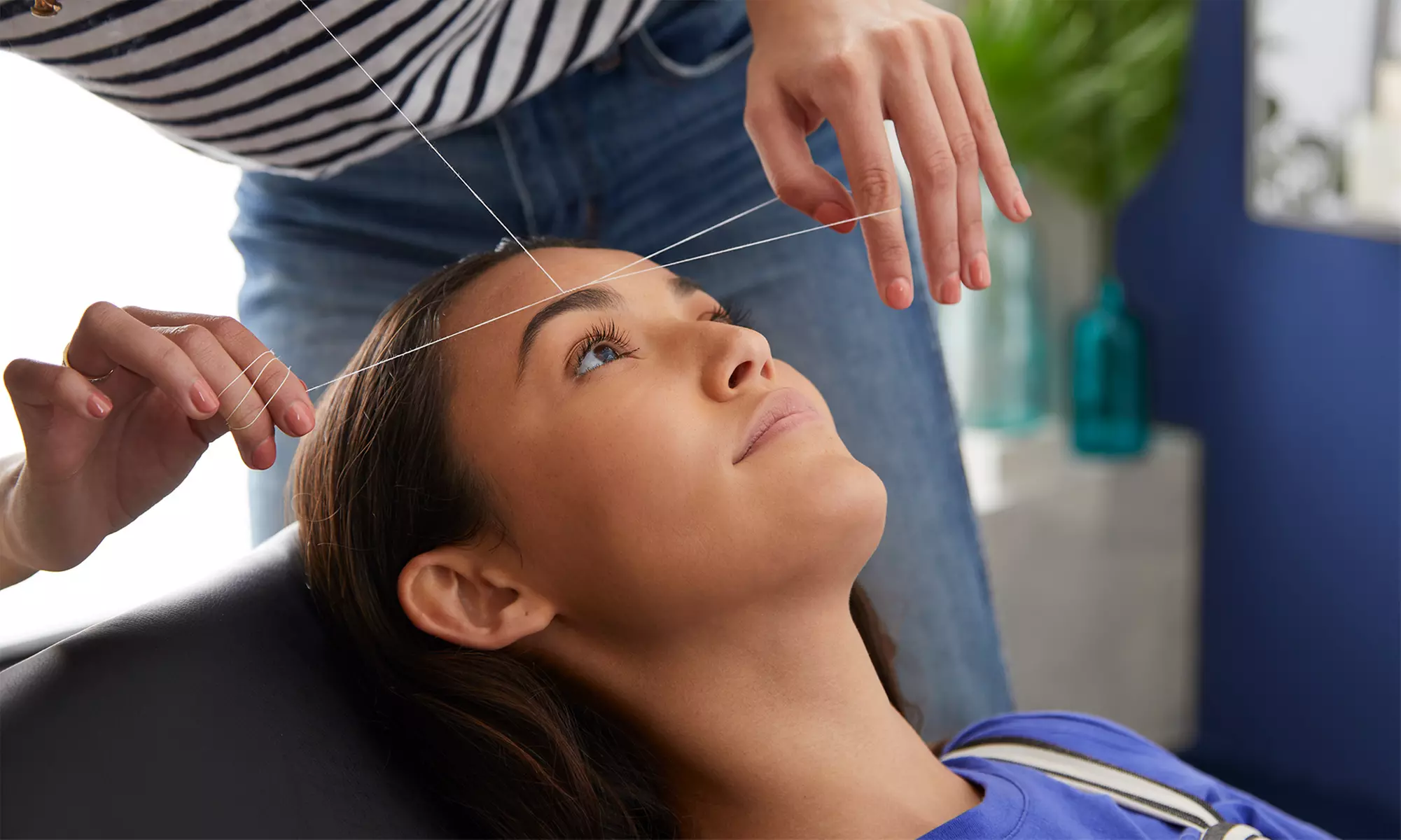 One Eyebrow Threading, Lip Threading, or both at On Fleek Threading Salon (Up to 55% Off) - Primary Image
