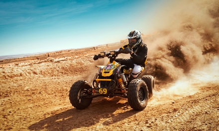 For one: Desert safari with 30-minute quad biking, home or hotel pick-up and drop-off