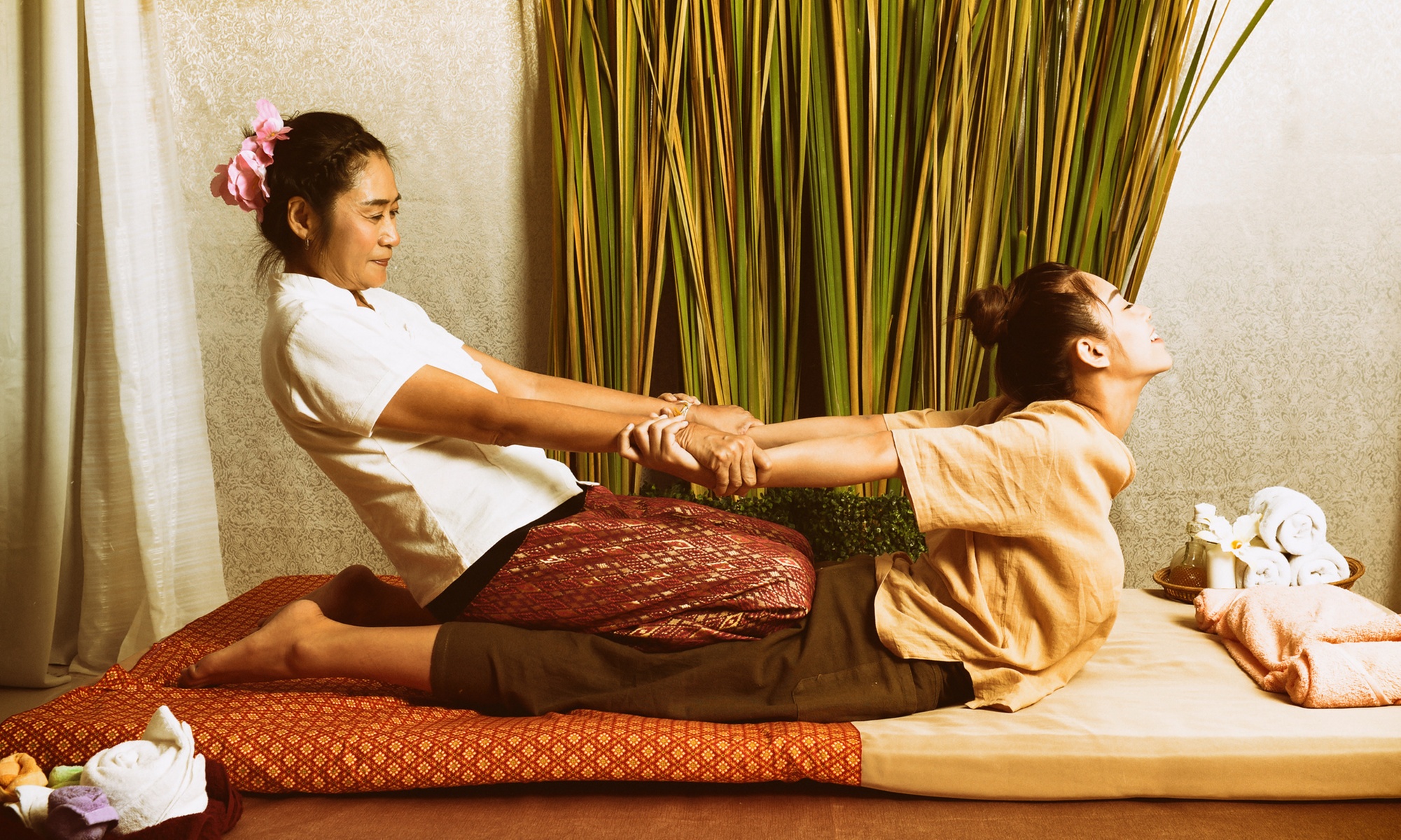 Stretch, Unwind & Energise with a One or Three Thai Yoga Massage Pack