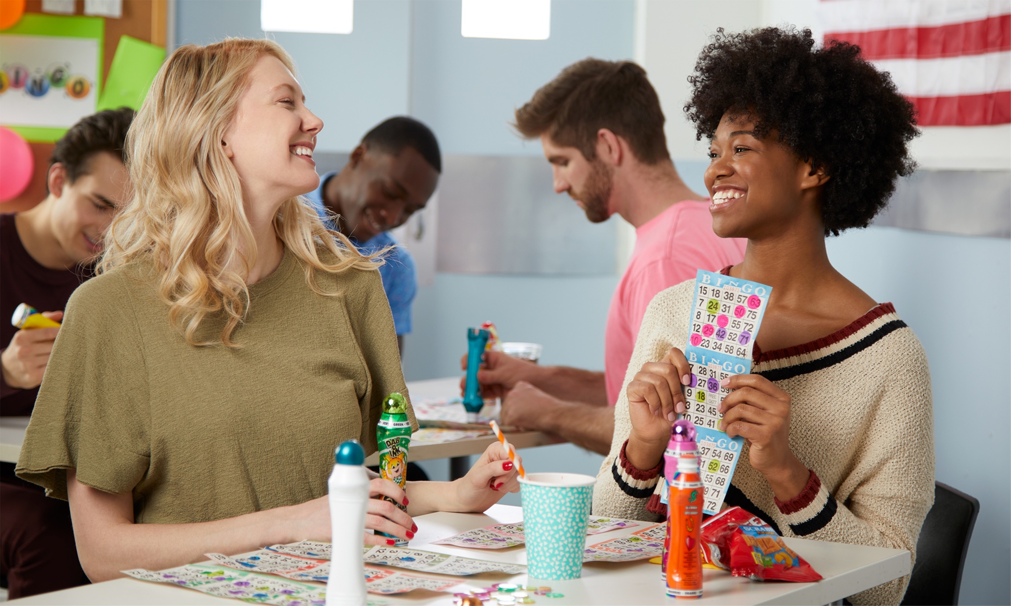 2 Hours of BINGO Play Time for One, Two, Three or Four People
