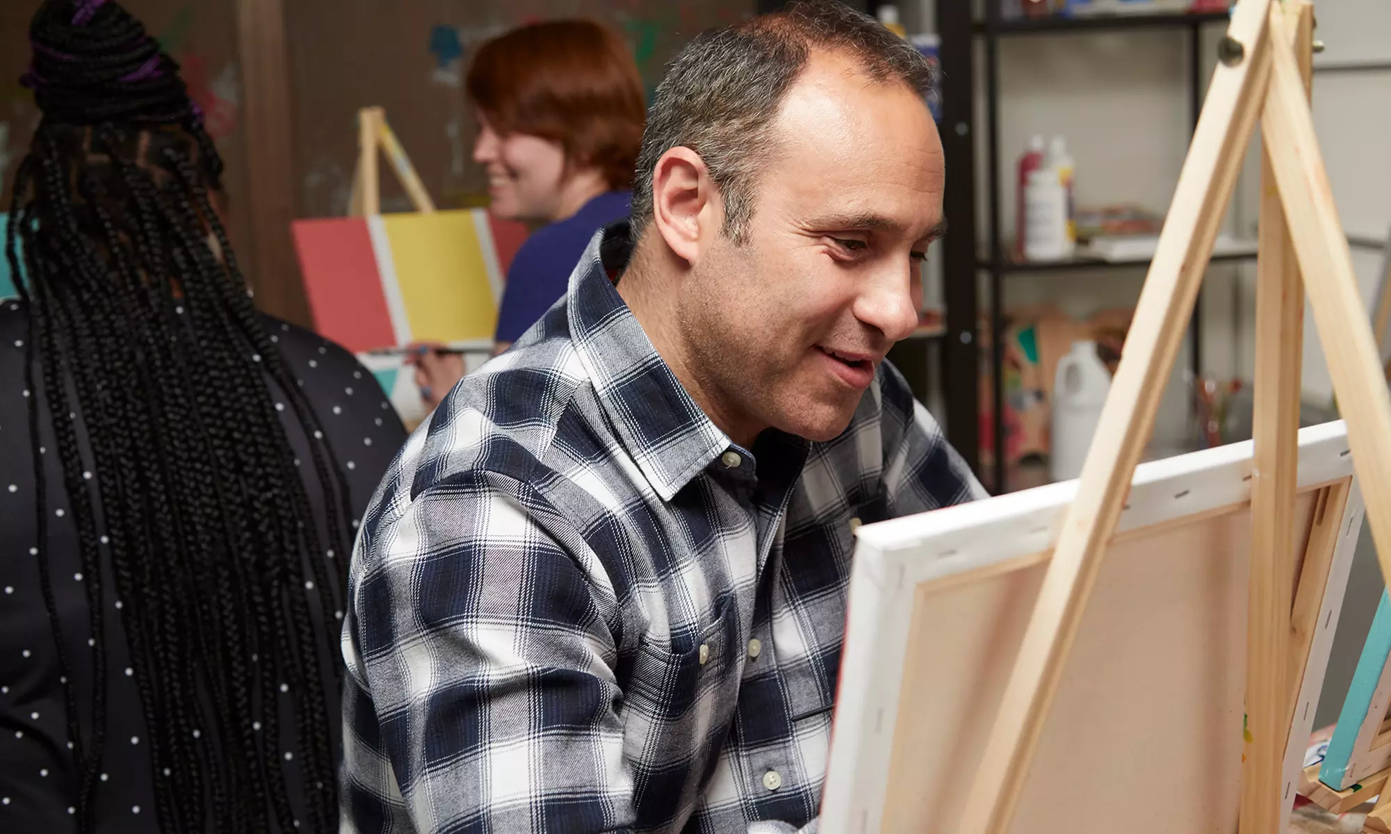 Enjoy a Relaxing Sip & Paint Package for 1, 2 or 4 Guests 