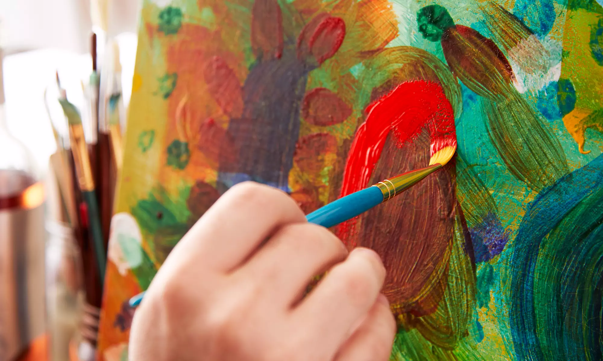 Painting Package for Two from Paintings by Mikay G (Up to 34% Off). Three Options Available. - Primary Image