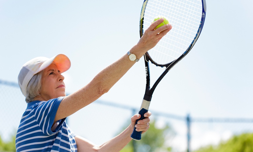 Image 1: Group Tennis Lesson