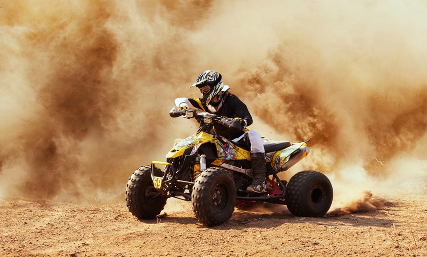 Image 1: Desert Safari with Quad Biking for Up to Six from Desert King Tourism