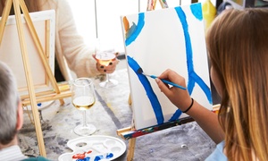 Enjoy Paint and Sip + Hot Cocoa For One, Two, Three, Four or Five Children at Bees Arts & Crafts (Up to 37%Off)