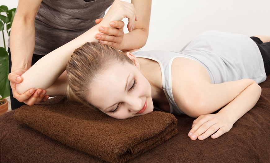 Image 1: Chiro Care with Stretching or Consult, X-Rays & Treatment Package