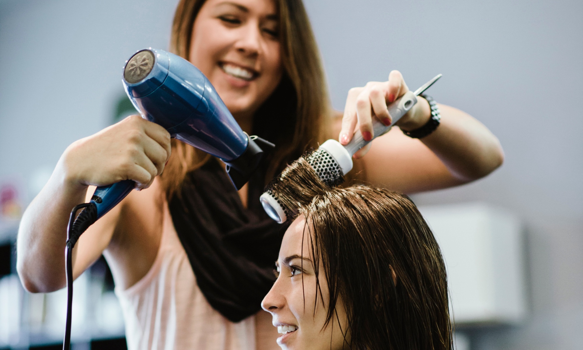 Haircut + Blow Dry + Shampoo or Deep Condition + Choice of Hair Color