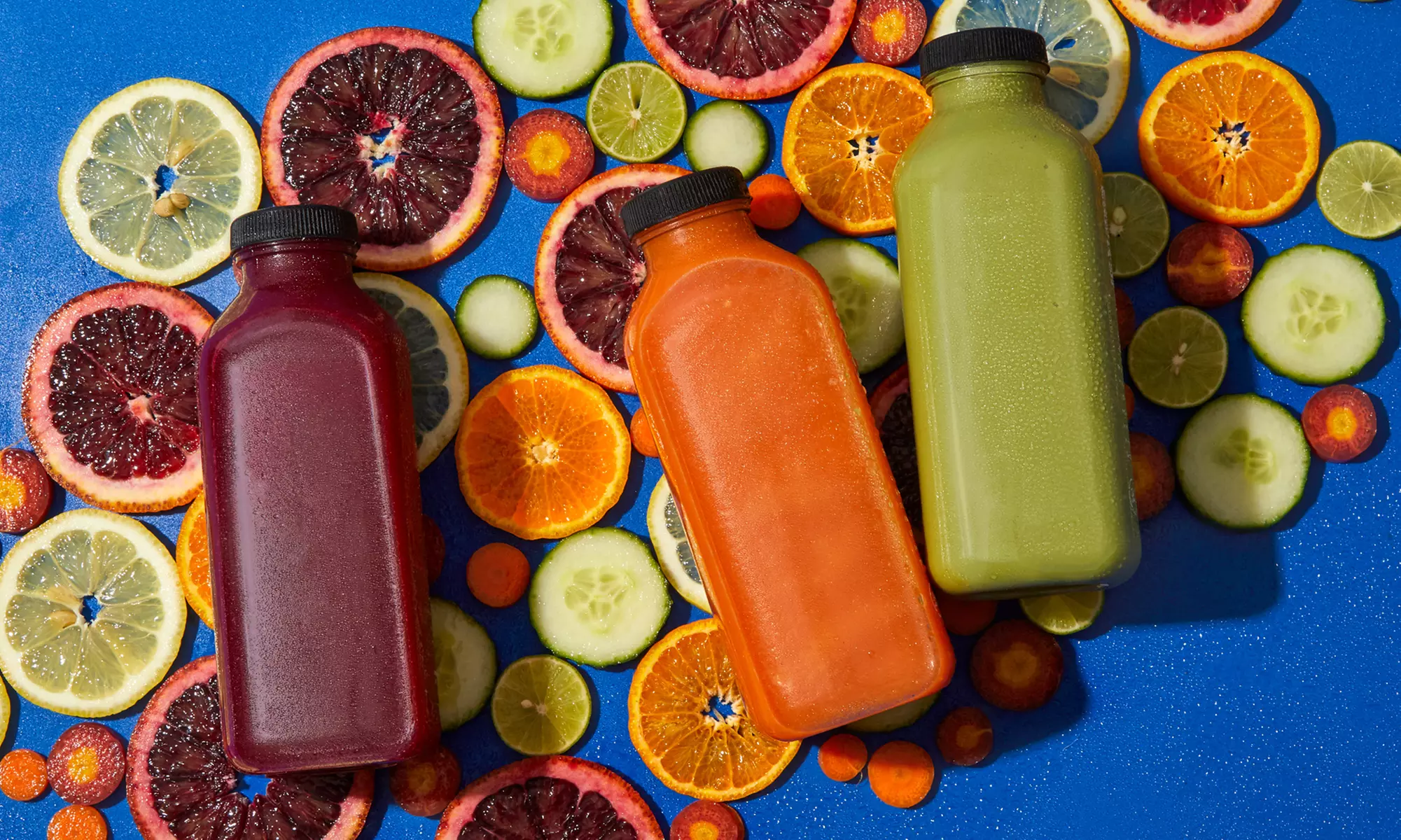 Experience Pink Mobile Labs' 3, 5, or 7 Day Juice Cleanse with up to 42% off for a refreshing health boost - Primary Image