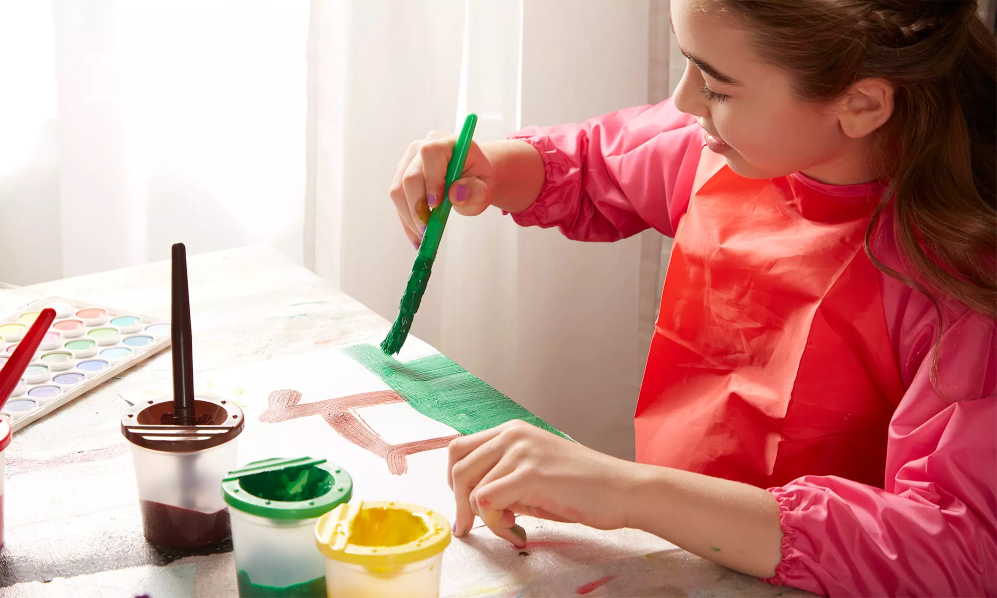 Spring Break Art Camp for Ages 5-12 with Daily Crafts & Meals