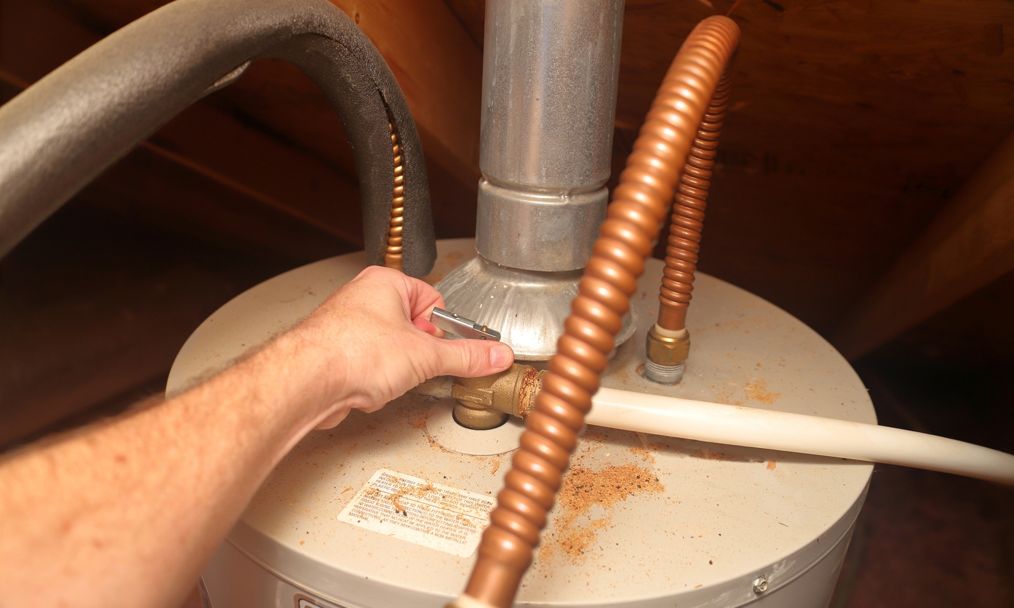 Water heater flush and inspection for home plumbing peace