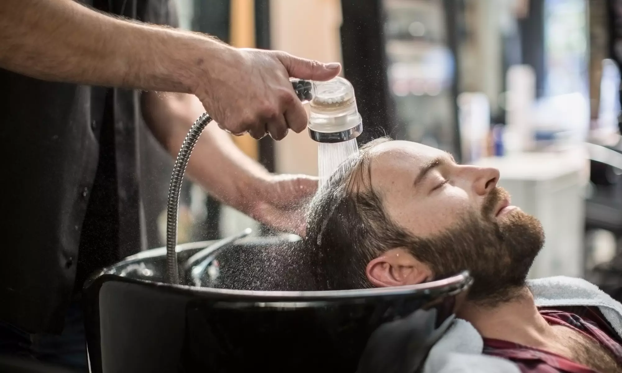 Classic Haircut with Optional Scalp Treatment at Eighteen Eight Fine Men's Salons (Up to 40% Off) - Primary Image