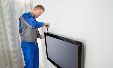 TV Mounting for Up to 65''  (TV Wall Mount NOT INCLUDED Or Wire Concealment) - TV Mounting & Wire Concealment - Mello Trust