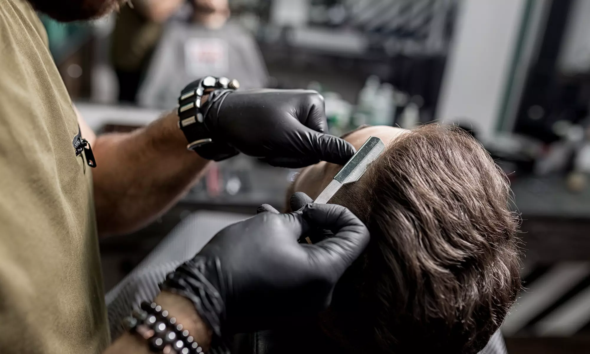 Barber Haircut with Optional Services at Skin & Scissors Beauty Studio
